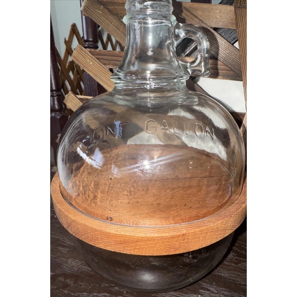 Vintage‎ Handmade tiered half gallon jug Cheese And Crackers Charcuterie Board